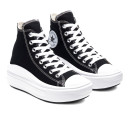 Converse Chuck Taylor All Star Move Hi Black 568497C Black/white