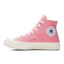 Converse x Comme Des Garcons Play Chuck 70 High Pink 168301C White/pink