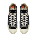 Converse x Comme Des Garcons Play Chuck 70 High Black 150204C Black/white