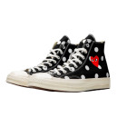 Converse x Comme Des Garcons Play Chuck 70 High Polka Dot Black 157250C Black/white