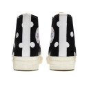 Converse x Comme Des Garcons Play Chuck 70 High Polka Dot Black 157250C Black/white