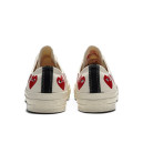 Converse x Comme Des Garcons Play Chuck 70 Low Multi Heart 162975C White/red