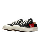 Converse x Comme Des Garcons Play Chuck 70 Low Big Heart CT70 150206C Black/white
