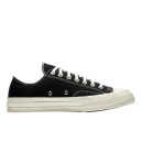Converse x Comme Des Garcons Play Chuck 70 Low Big Heart CT70 150206C Black/white