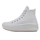 Converse Chuck Taylor Move Platform High Top White 568498C White
