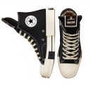 Converse Rick Owens x DRKSHDW DRKSTAR Chuck 70 High Black A00130C Black/white