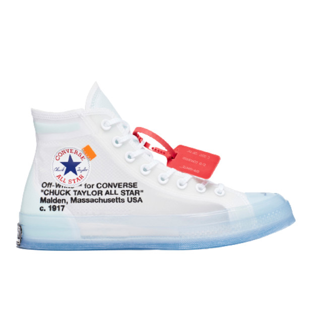Кеды Off White x Converse Chuck Taylor All Star Vulcanized Hi 162204C