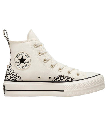 Кеди Converse Chuck Taylor All Star Lift Platform Animalier High Top A03874C Бежевий