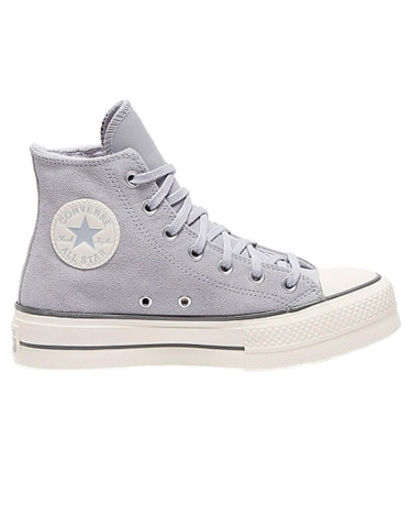 Кеди Converse Chuck Taylor All Star Lift Cozy Utility Grey A03251C Блакитний