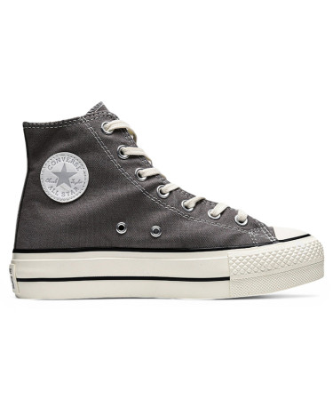 Кеды Converse Chuck 70 Classic High Top Platform Graphite 172816C Белый/серый