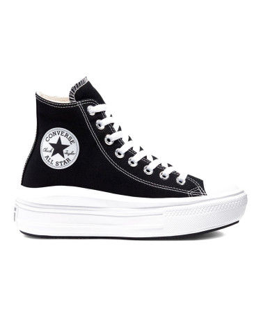Кеди Converse Chuck Taylor All Star Move Hi Black 568497C Чорний/білий