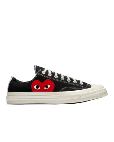 Кеды Converse x Comme Des Garcons Play Chuck 70 Low Big Heart CT70 150206C Черный/белый
