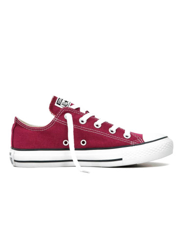 Кеди Converse Chuck Taylor All Star Low Maroon M9691C Білий/червоний