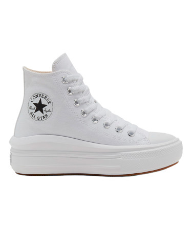 Кеди Converse Chuck Taylor Move Platform High Top White 568498C Білий