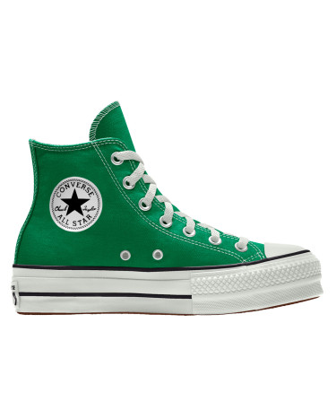Кеди Converse Chuck Taylor All Star Lift Platform Green 562850B Білий/зелений