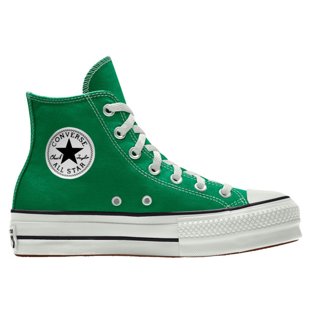 Кеди Converse Chuck Taylor All Star Lift Platform Green 562850B