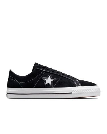 Кеди Converse One Star Pro Suede 171327C Чорний/білий