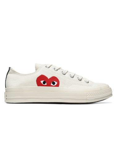 Кеди Converse x Comme Des Garcons Play Chuck 70 Low White 150207C Білий